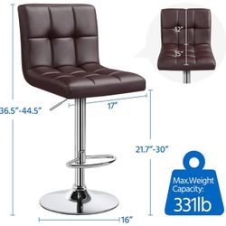 Stool With Adjustable Height 