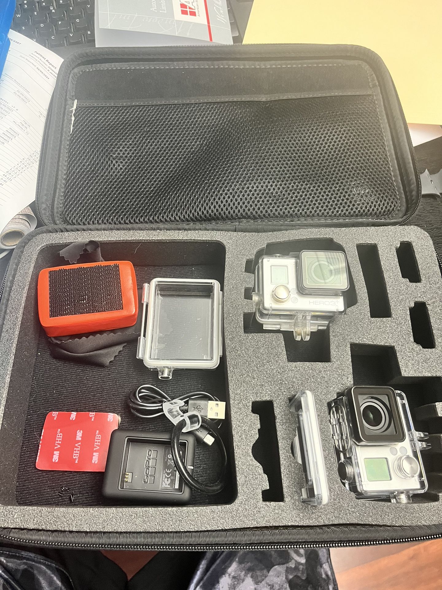 GoPro 3+. (x2) With Accessories 