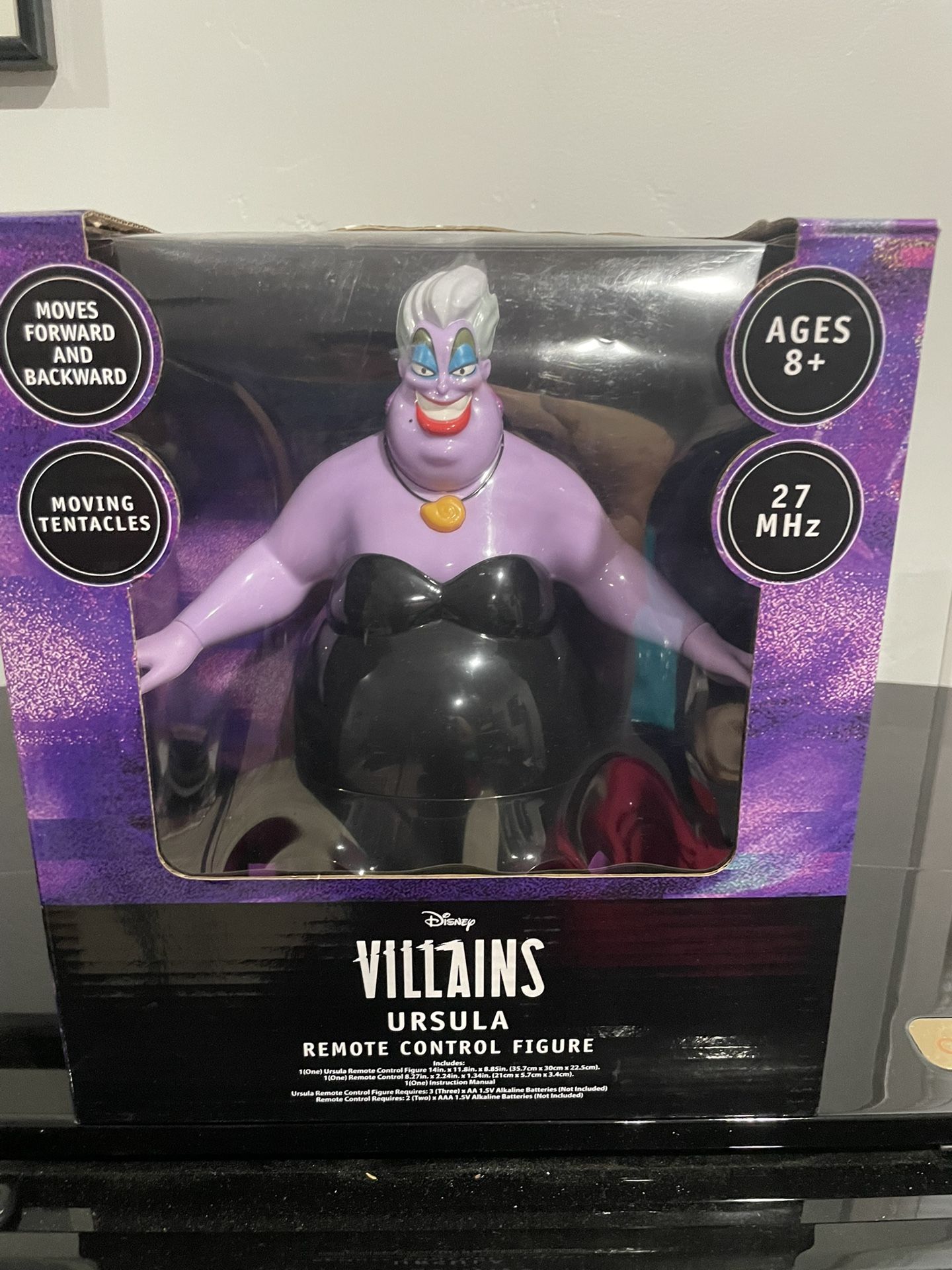 Brand New Disney Little Mermaid URSULA Remote Control