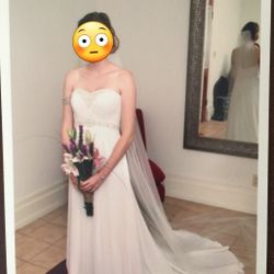 Wedding Dress For Sale Size 4