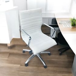 Modern White Office Chair