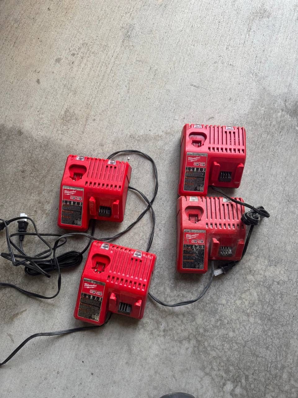 M-18 & M-12 Multi Voltage Chargers