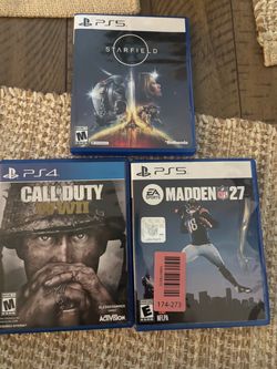 Madden 2027 / call of duty / starfield