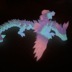 3D Printed Glow In The Dark Dragon 