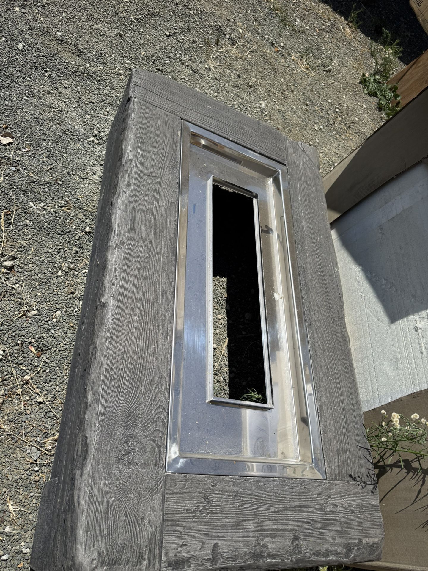 Fire Pit From Restoration Hardware No Burners Just Pit 3x6 Asking $325