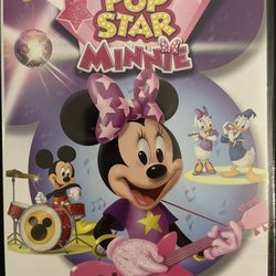 Disney’s Mickey Mouse Clubhouse: POP STAR MINNIE (DVD-2016) NEW!