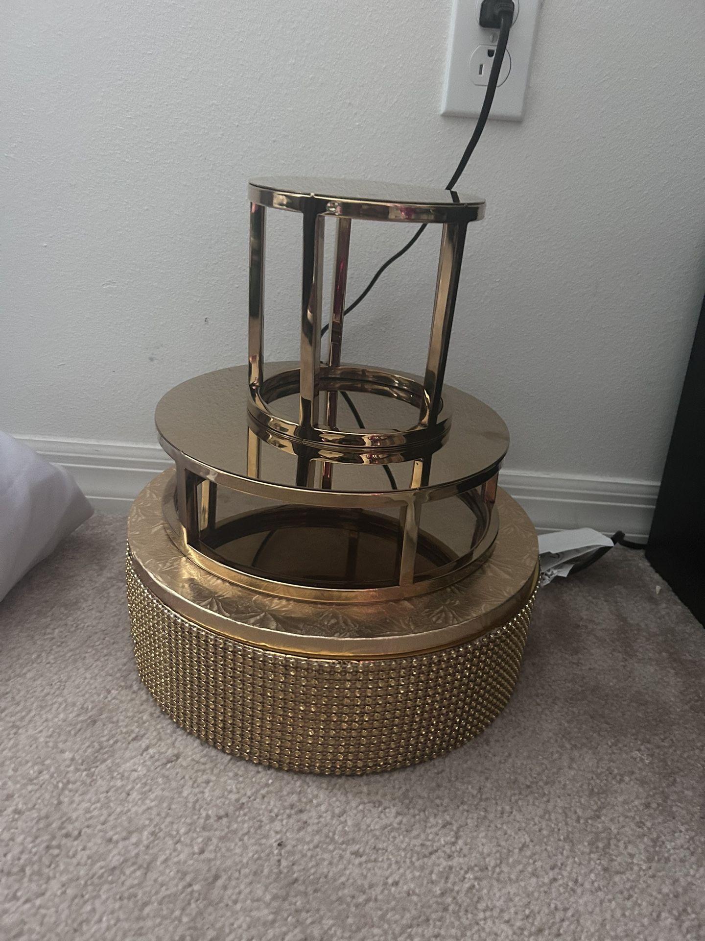 Gold Cake Stands