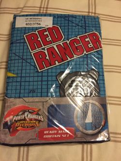 Power Ranger Boys Window curtain set