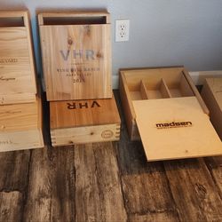Wine boxes 6 for 50$ heavy duty