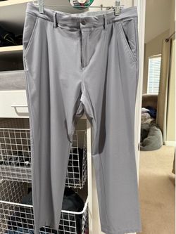 Adidas Light gray Straight Leg Chino Pants - 34x30 - Like new