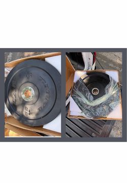 Bumper Weight Plates,  45lb & 55lb …Singles