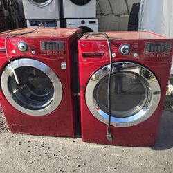 Lg Washer And Dryer Set Electric Set 