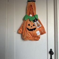 Pumpkin Costume For 0-6 M