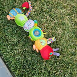Eric Carle Hungry caterpillar Car seat toy
