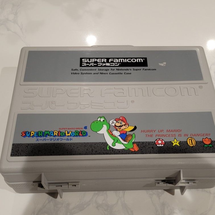 Super famicom console carrying offers case