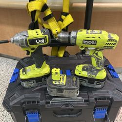 Ryobi Drills And Batteries 