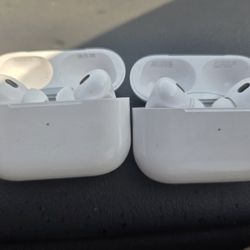 2 Apple Air Pod Pros 2nd Gen.
