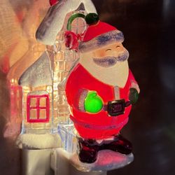 2 Night Lights- Christmas (Santa & Penguin)