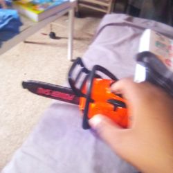 Chainsaw Prop Power Saw Logo Not Real It Is A Toy