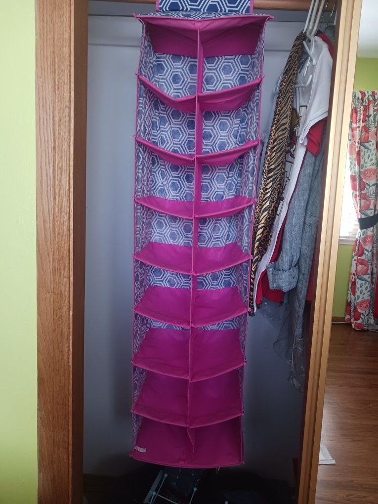Hanging Closet Shoe Holder