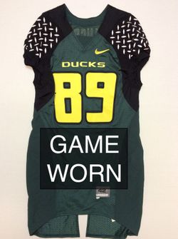 Oregon Ducks GAME WORN Jersey!