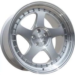Aodhan AH01 16x8 4X100/4X114.3 +15 Silver W/Machined Face Wheels