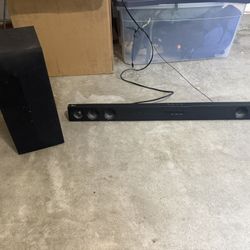 LG subwoofer and Soundbar 