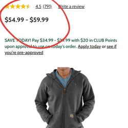 Carhart Hooded Sweatshirt XXL -NEW‼‼