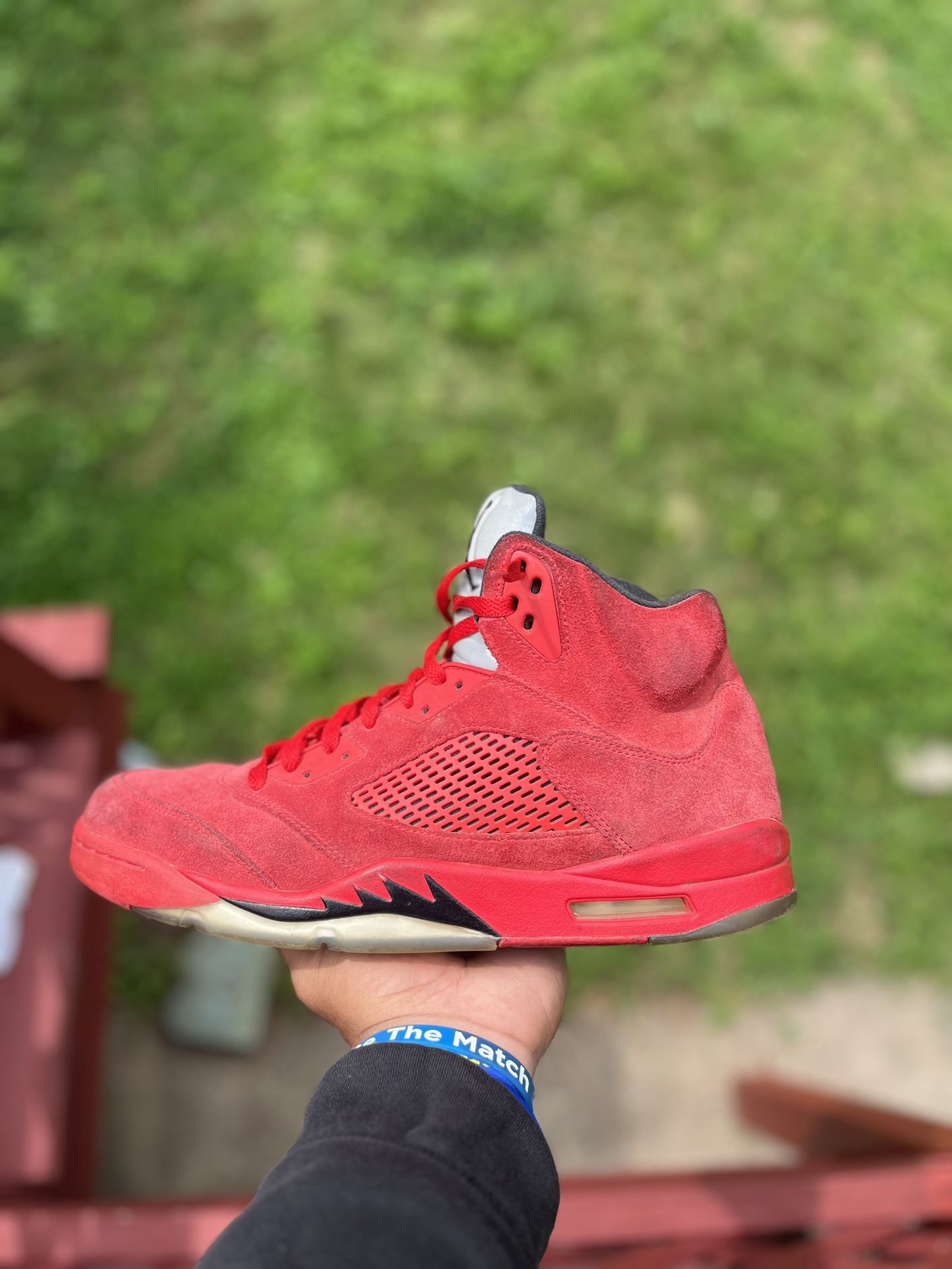 Air Jordan 5 Retro 'Red Suede