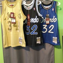 3 MENS SMALL Shaquille O'neal Jerseys