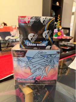 Pokemon: Chaos Rising Booster Box & PC ETB