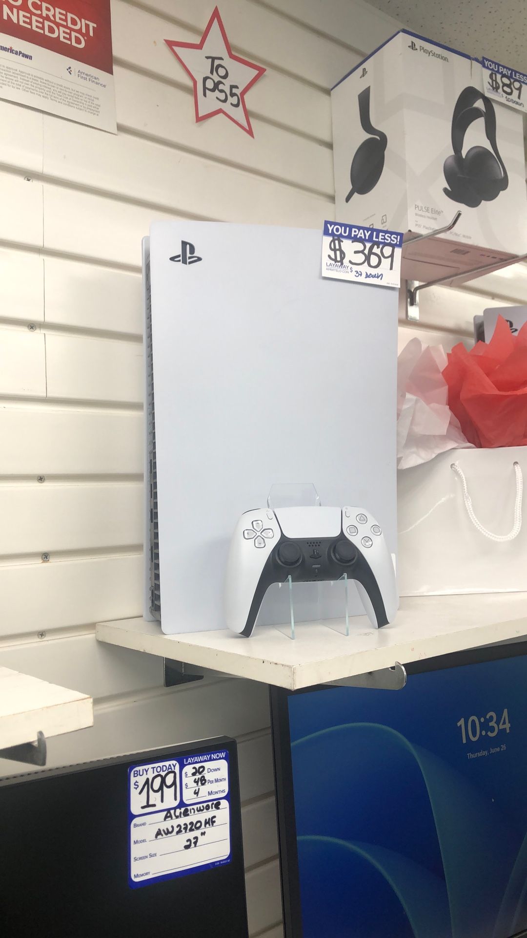 PlayStation 5 With Controller