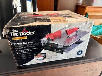 Brand new tile doctor table saw