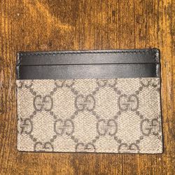 Gucci Canvas Card Case