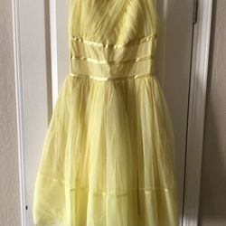 Vintage Yellow Skirt/Dress