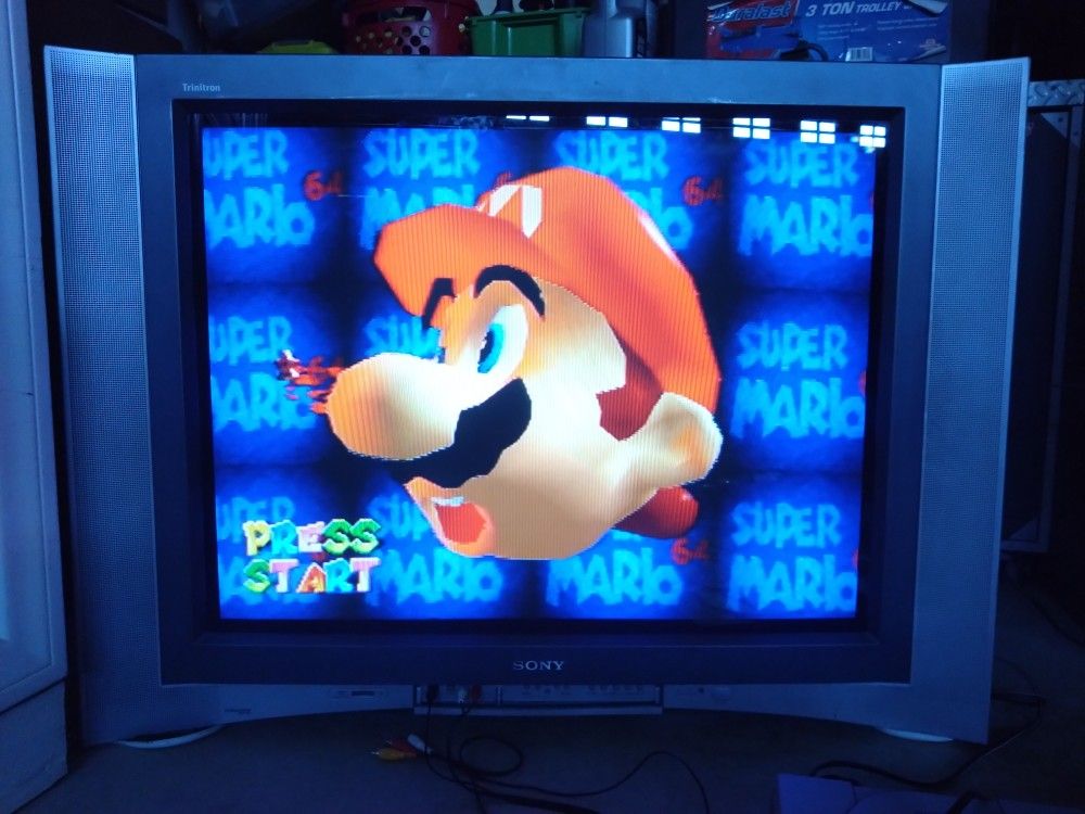 (For Trade or Sale) Sony KV-36HS100 HD 36 Inch CRT TV (Retro Sony Trinitron Gaming CRT)