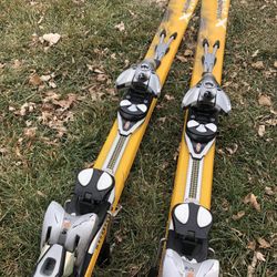 Salomon Skis 187cm Yellow Skis