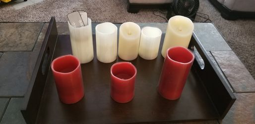Battery operated candles with remotes