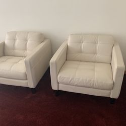 Premium Leather Living Room Set 