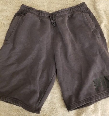 Puma Fleece Shorts - Gray
