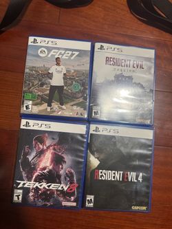 4 SONY PS5 GAMES BUNDLE