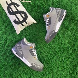 Air Jordan 3 Retro GS ‘Cool Grey’ Size 6.5Y