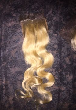 613 closure 16” body wave
