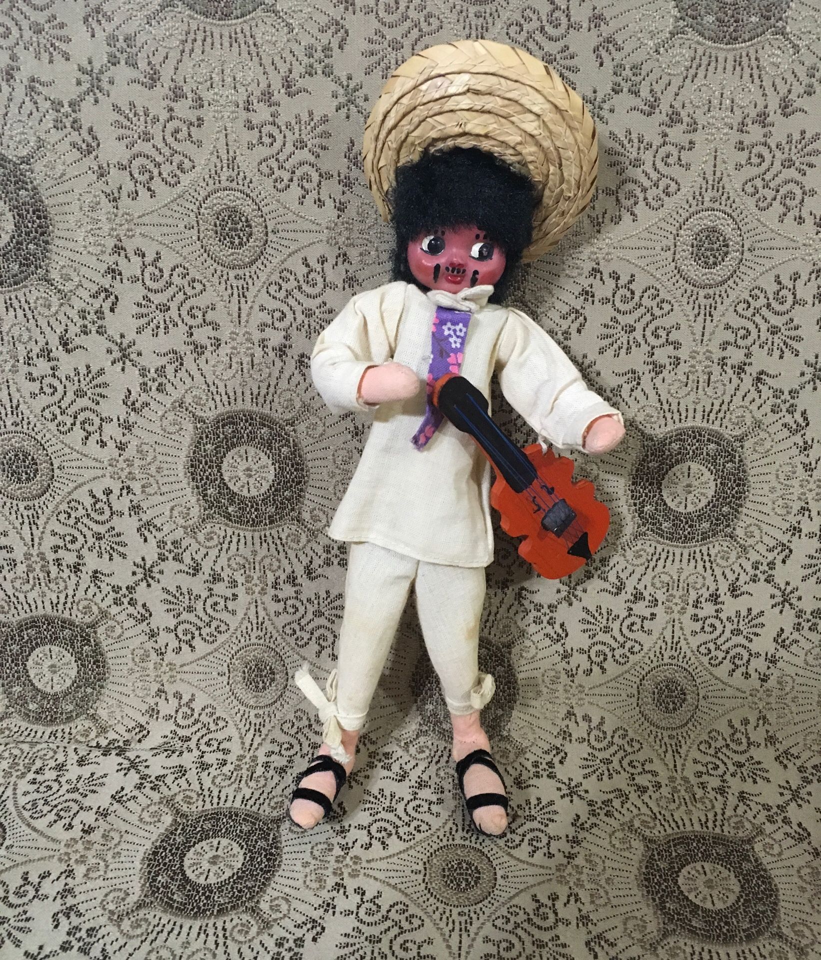 Vintage Mexica Rag Doll