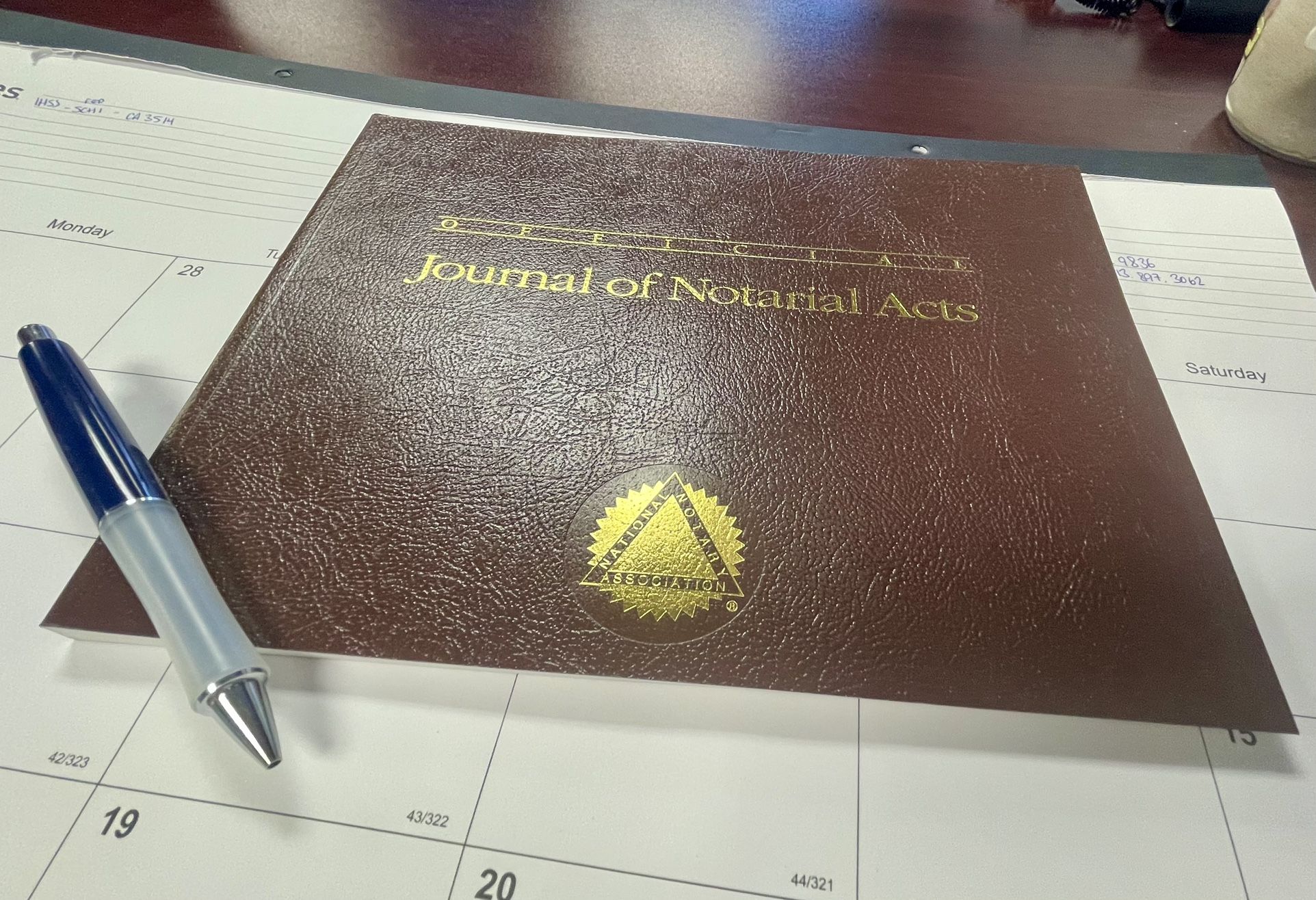 Notary Book $15