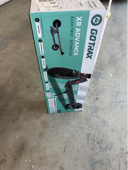 New electric scooter