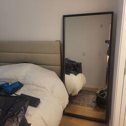 IKEA  full length mirror 60' inches, black