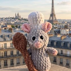 Ratatouille 🐀 Handmade 🧶 Crochet 🧶 Plushie 