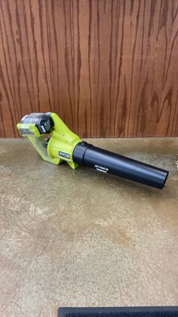 Ryobi handheld blowe w 1 batt & charger