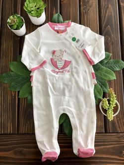 Mayoral Baby Girls Sleeper 0-6 NEW🌵
